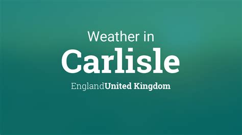 carlisle weather tonight.